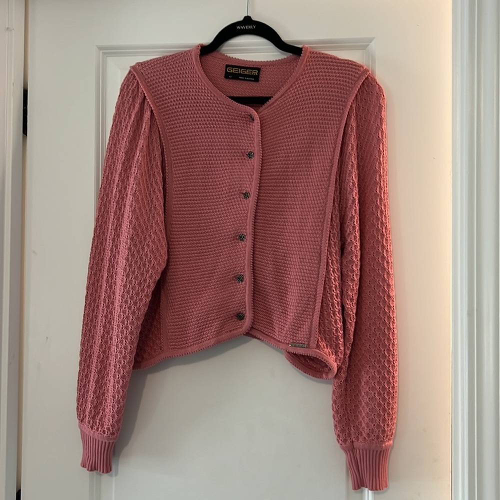 Geiger Pink sweater